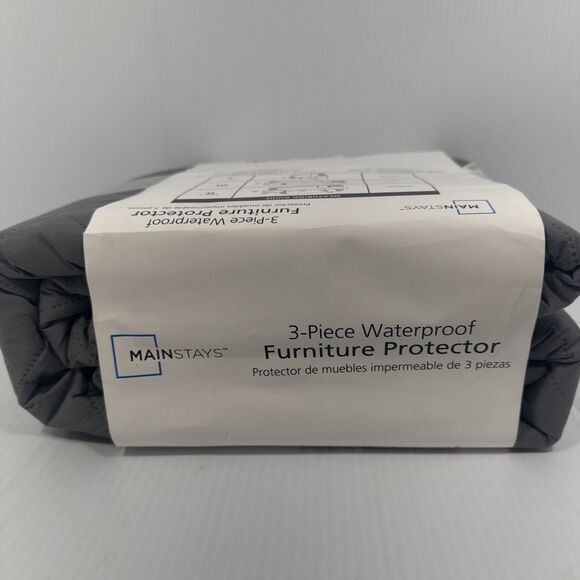 Mainstays 3-piece Waterproof Furniture Protector 64.5x69 New - Picture 6 of 6